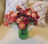 Dried Flower Everlastings Bundle 40 Stems Apricot Strawflowers Bouquet Weddings
