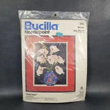 Calla Lilies Needlepoint Tapestry Picture Kit 4412 Bucilla Vintage Sealed