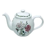 Noritake GOURMET GARDEN 7940/9 CARNATION Casual Gourmet Porcelain 5 Cup Teapot