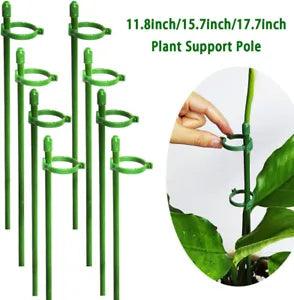 5/10PCS Plant Stake Glass Fibre Support Holder Fixing Ring For Flower Vegetable