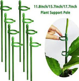5/10Pcs Plant Support Flower Stick Stake Rod For Climbing Garden Orchid Tomatoes