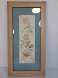 Vintage Pressed Flowers on Handmade Paper