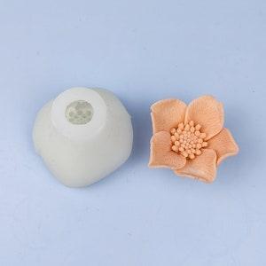 Orchid Flower Mold Decoration Plant Soap Molds Flowers Molds Silicone Blooming Orchid Candle Moulds Bouquet Making