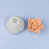 Orchid Flower Mold Decoration Plant Soap Molds Flowers Molds Silicone Blooming Orchid Candle Moulds Bouquet Making