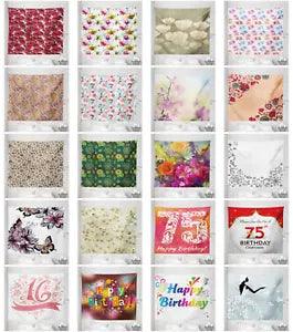 Ambesonne Floral Feminine Microfiber Tapestry Wall Hanging Decor in 5 Sizes