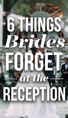 6 Things Brides Forget To Do At The Wedding Reception Flower Delivery