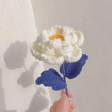 Peony, peony bouquet, spring flowers, crocheted flower bouquet, peony, white.