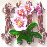 Silicone Mold Fence Border Orchid Flower 22cm for Resin Plaster Soap Wax Clay Polyester Polymer Clay Fimo K143 8E1280