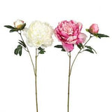 Peonies, artificial flower, artificial stem flower, silk flowers, artificial flower
