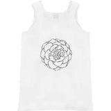 'Peony Flower' Adult Vest / Tank Top (AV013841)