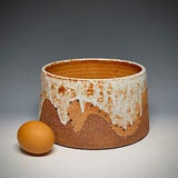 Handmade ceramic bowl, one-of-a-kind, wheel thrown stoneware, ikebana, orchid bowl, food safe non-toxic glazes.