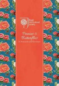 RHS Peonies and Butterflies Notecard Wallet: 10 Notecards and Envelopes by RHS