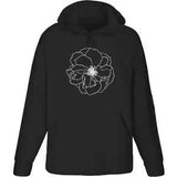 'Peony Flower' Adult Hoodie / Hooded Sweater (HO013855)