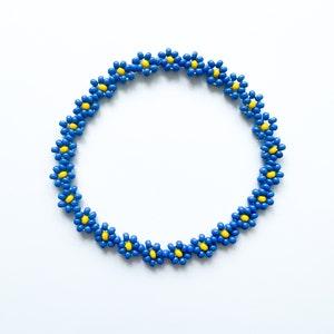 SUNFLOWER BRACELET - DENIM