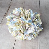 12 x Map Paper Flowers | Paper Roses | Bouquet | Bridal Bouquet | Travel Wedding | Map Bouquet
