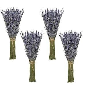 Dried Lavender Bundles 100% Natural Dried?Lavender?Flowers for Home 4 Pack