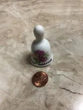 Miniature Floral Birthday Bell of the Month of January Carnations F