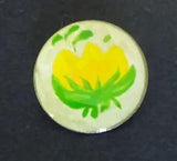 Brooch "Water lily" handmade