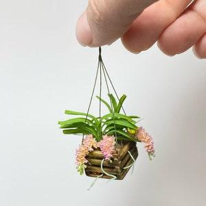 Dollhouse Rhynchostylylis orchid, Scale 1/12 - TO ORDER