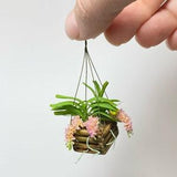 Dollhouse Rhynchostylylis orchid, Scale 1/12 - TO ORDER