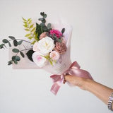 Preserved French rose bouquet, dried flower, wrapping flowers, Valentine day gift, anniversary, mother??s day gift, gift for her,