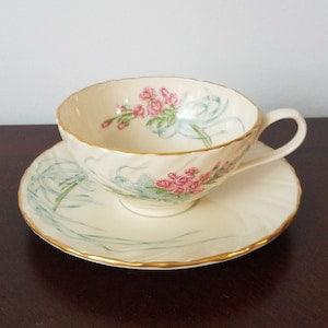 Lenox Rose Bouquet tea cup and saucer set Limited edition for Mother's Day 1987