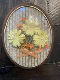 Vintage Cottage Core Framed Flower Wall Art Boho