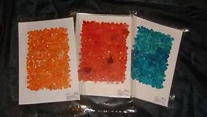 Pressed Dried flowers lot of 3 hydrangea