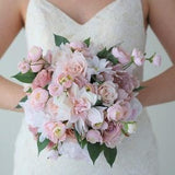 Blush Pink and Pink Brides Bouquet - Ships the Next Day - ID #73