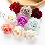 10X Roses Heads Artificial Silk Flowers Party Wedding Bouquet Home Garland Decor