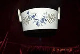 VINTAGE GLAZED Planter marked BLUE PEONY