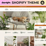 Shopify Template, Plant Theme, House Plants Website, Clean and Modern Design, Shopify Design, Shopify OS 2.0 Theme, Shopify Website