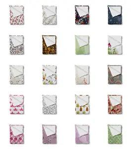 Ambesonne Romance Floral Soft Flannel Fleece Throw Blanket Plush for Indoors
