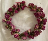 A strand of Cecil Brunner fragrant dried roses
