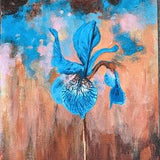 Blue flower