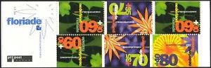 Netherlands 1992 Health & Welfare Fund/Lilies/Flowers/Plants/Nature 6v bklt s851