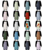 Ambesonne Flower Concept Kids Apron Boys Girls Apron Bib Cooking & Painting