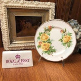 6 3/8" Bread and Butter Plate by Royal Albert Tea Rose Yellow