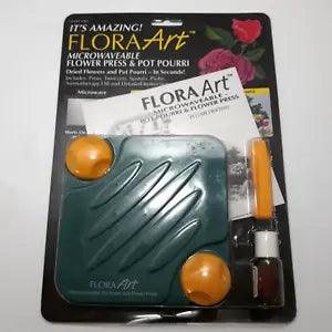 FLORA Art Microwaveable Flower Press Pot Pourri Dried Flowers Easy as 1-2-3