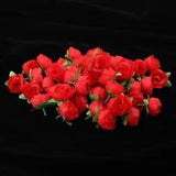 ()50pcs Artificial Flower Small Carnation Fake Flower Flower Petals Hair Hat US