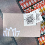 Sacred Geometry Tattoo | Metatron and Flower of Life Overlay Temporary Tattoos