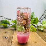 Underwater Flower Shift Knob Pink Rose Bouquet