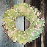 12??? Dried Flowers And Leaves Wreath