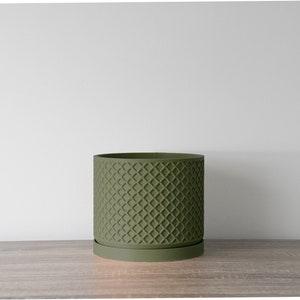 The Carolina Planter in Matte Army Green