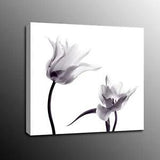Canvas Prints Flowers Lily Wall Art Oil Painting Picture for Home Decor-Framed