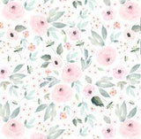 Pink Roses Crib Sheet Pink Roses Swaddle Watercolor Roses - Etsy Flower Delivery