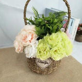 5 Heads Artificial Peony Bouquet Silk Flower Home Wedding Party Bridal...