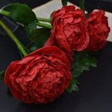 Bouquet red peonies from cold porcelain Clay peony Porcelain flowers Ceramic flower Clay flowers Realistic peony Rustic bouquet Gift