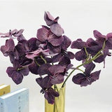 Artificial Vanda Orchid Stem, Fake Phalaenopsis Craft, Realistic Butterfly Flower, Home Floral Decor, Wedding Party Arrangement, for Bouquet