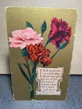 Bunch Of Carnations Postcard
